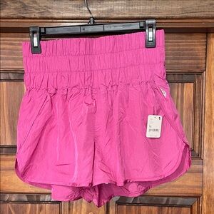 Free People Movement Women's Pink Athletic Shorts M
